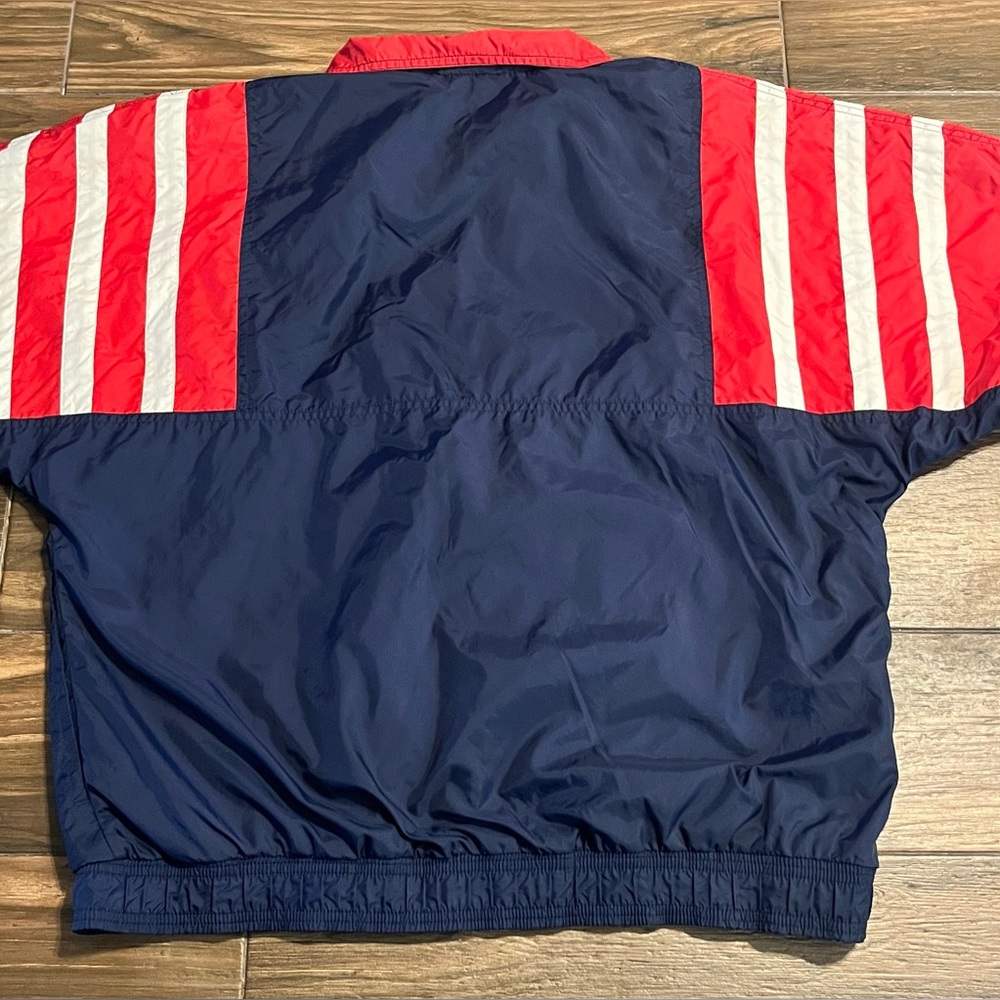 Vintage Adidas Windbreaker Jacket Size Large - Picture 8 of 9